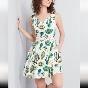 Modcloth Cactus Mini Dress
